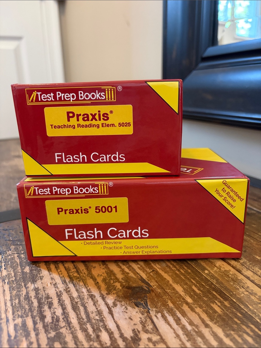 Praxis Test Prep 5025 and 5001 Flash Cards